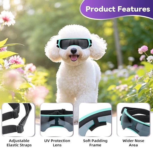✨BNWT - Dog/Cat/Rabbit Small Animal Breed Goggles
- Blue✨ - Picture 4 of 7